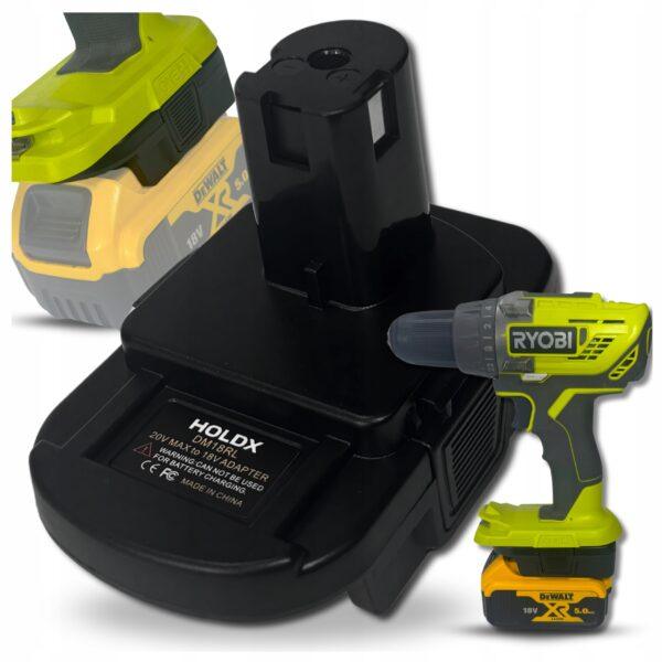 ADAPTER BATERII PRZEJŚCIÓWKA Z NARZĘDZI ROBY DO AKUMULATORA DEWALT