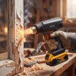 OPALARKA HOLDX AKUMULATOROWA DO BATERII DEWALT 18V XR BEZPRZEWODOWA — 2