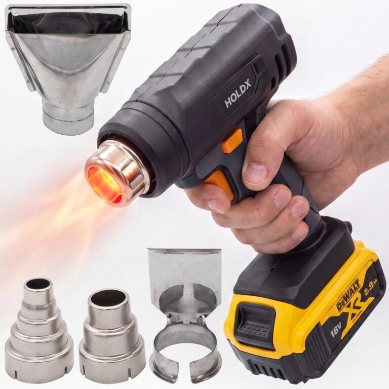 OPALARKA HOLDX AKUMULATOROWA DO BATERII DEWALT 18V XR BEZPRZEWODOWA